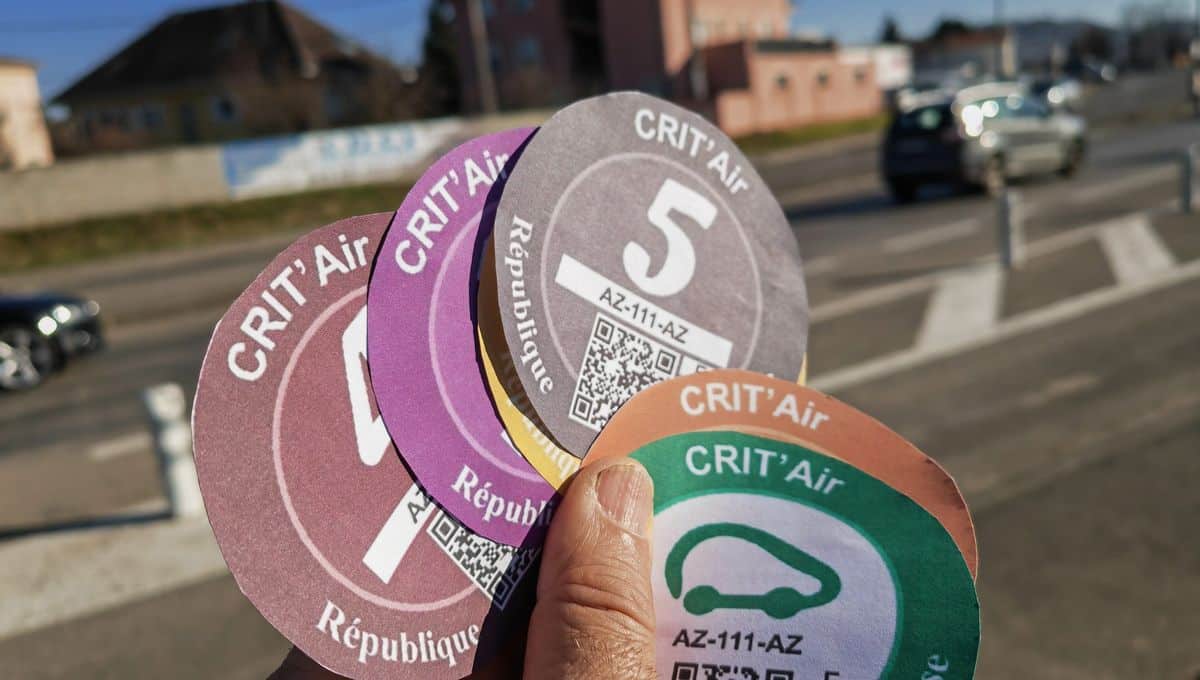 Les vignettes Crit’Air en France c’est terminé : voici les deux seules ...